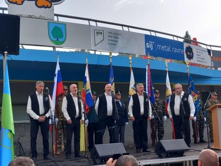 Osrednja občinska proslava ob dnevu državnosti 22. 6. 2023 Vokalni kvintet Ajda 2